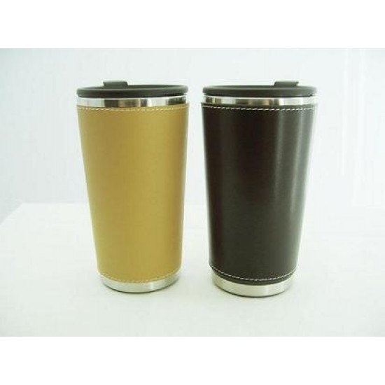 Leatherette Tumbler (Available in brown & black)