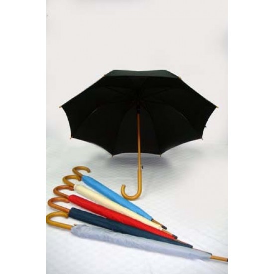Wooden Handle Long Umbrella