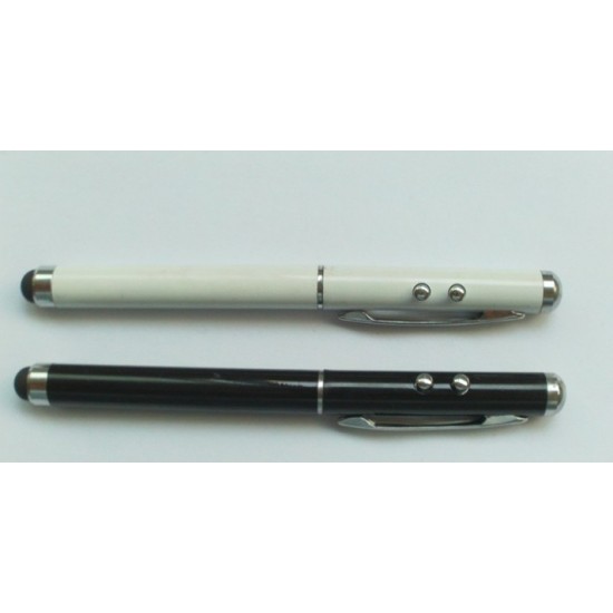 4-in-1 Pen with i-stylus Laser Pointer and Torchlight